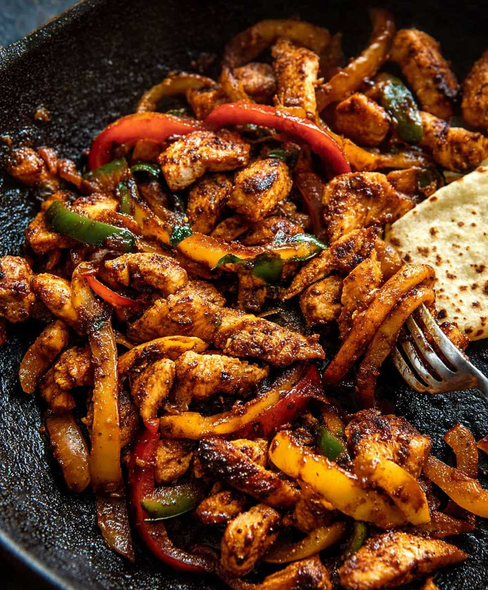 Chicken Fajitas Jalapeno Verde