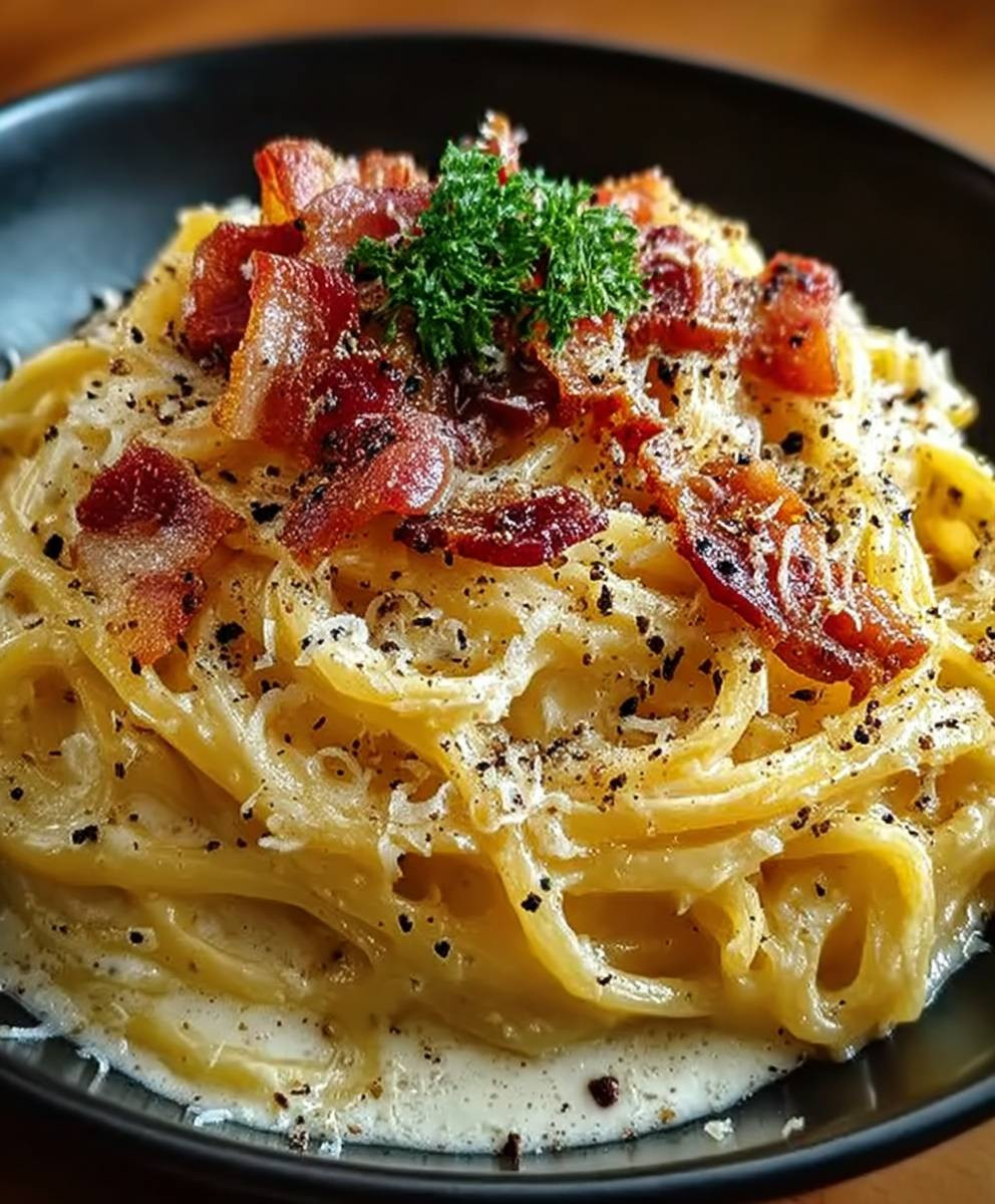 Bacon Carbonara Pasta