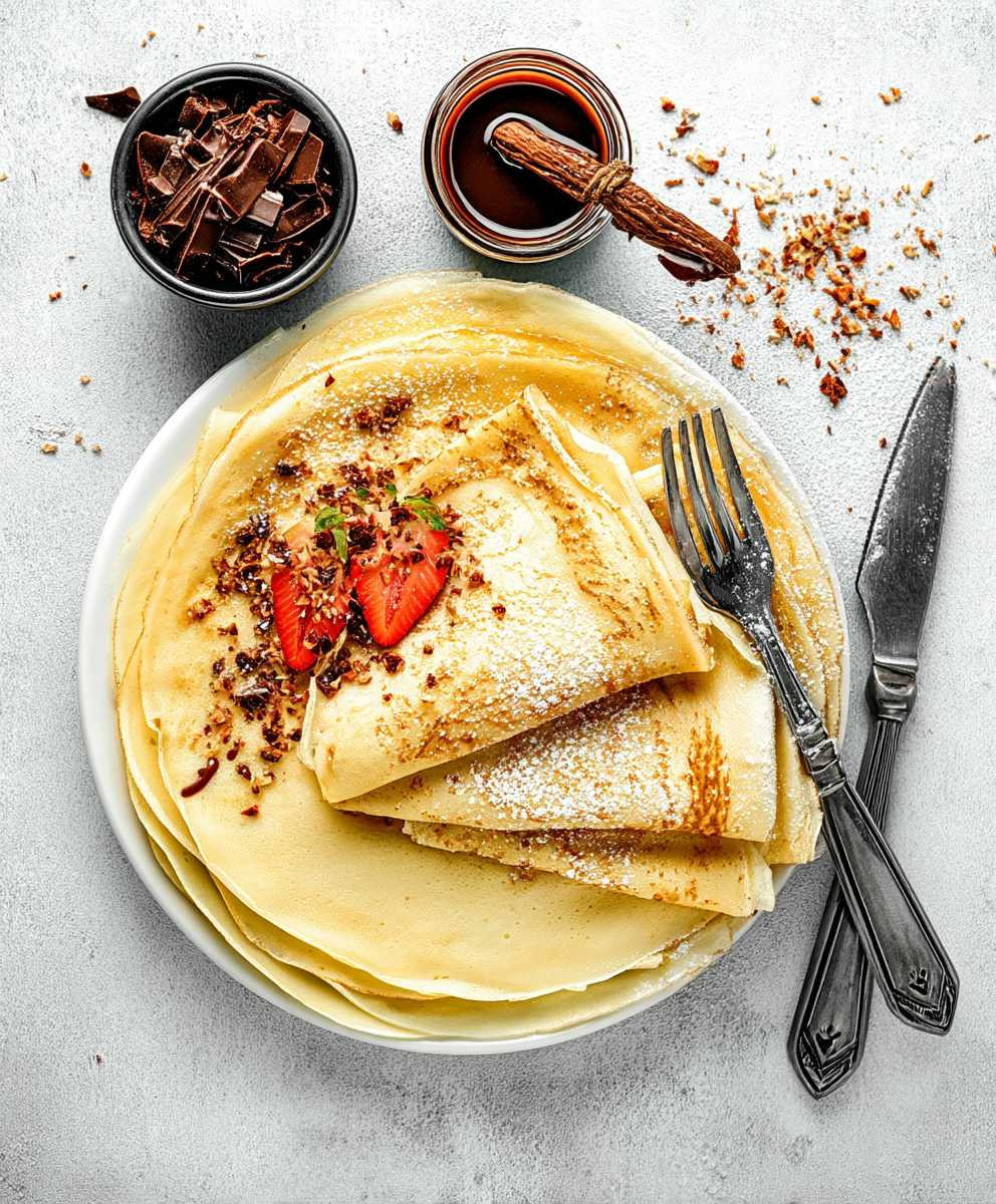 Easy Soft French Crepes