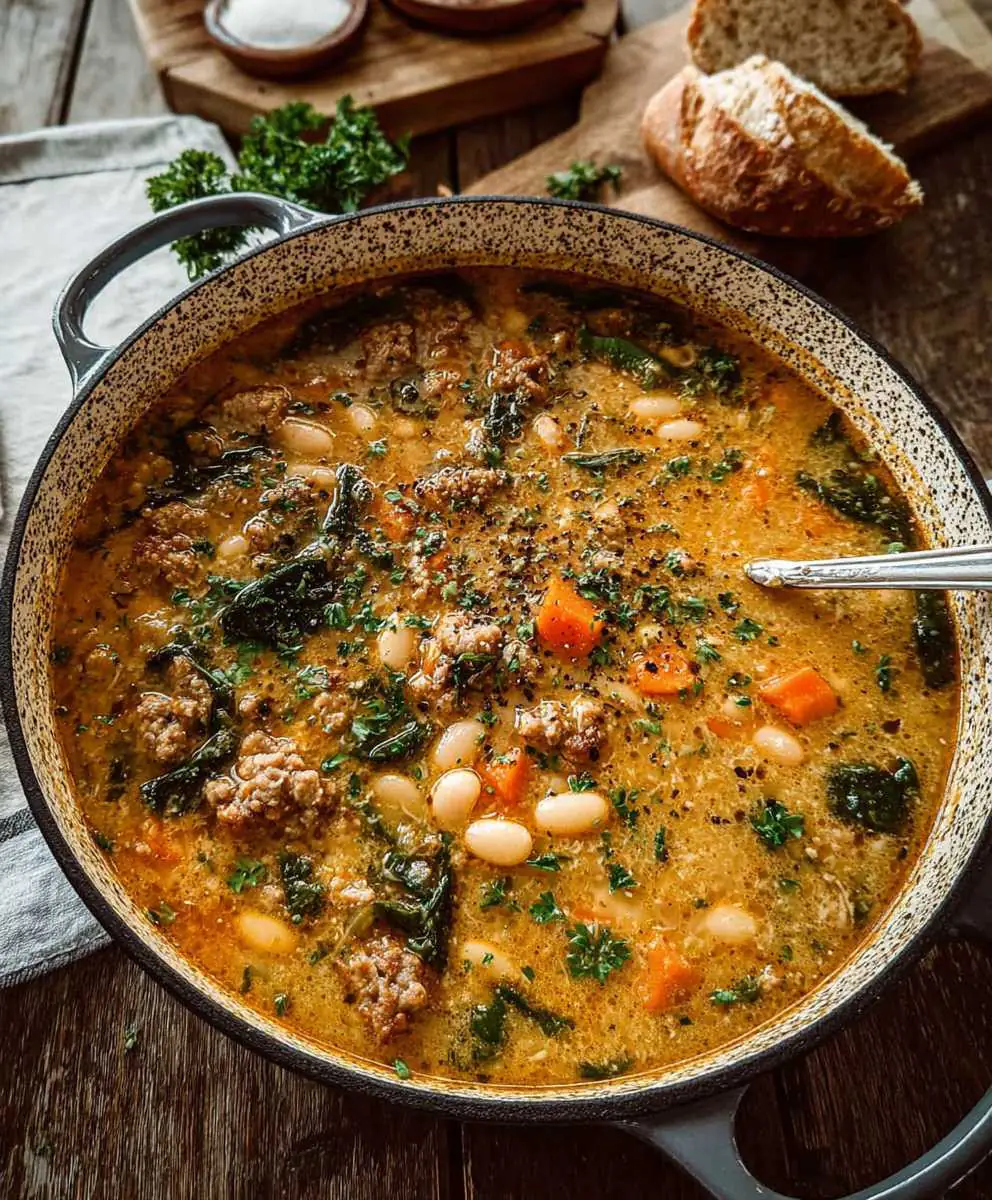 Tuscan White Bean Soup