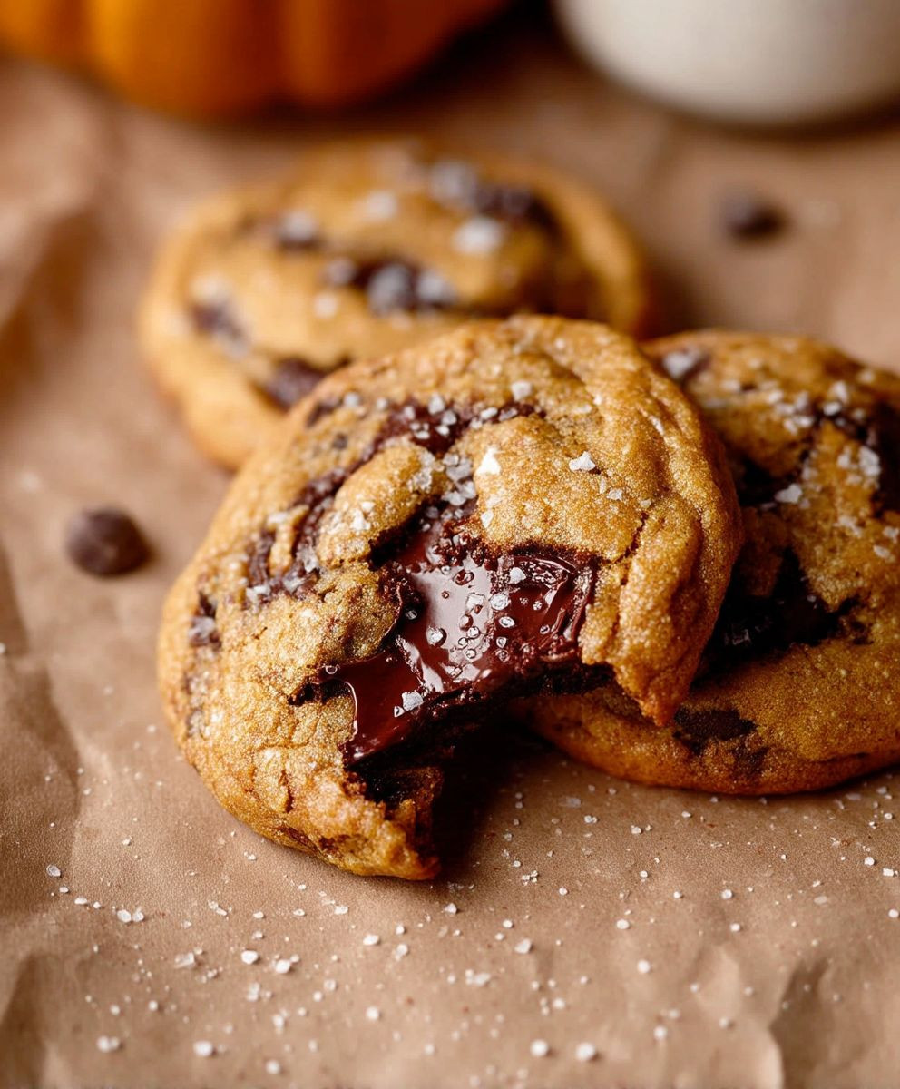 Pumpkin Chocolate Chip Cookies