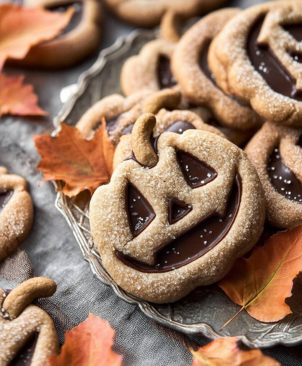 Jack O Lantern Cookies