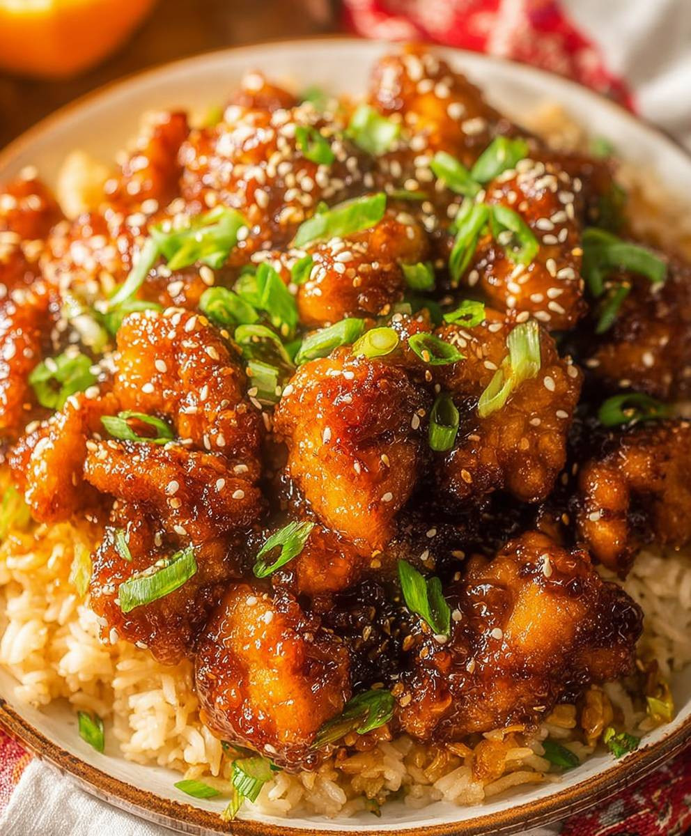 Slow cooker orange chicken