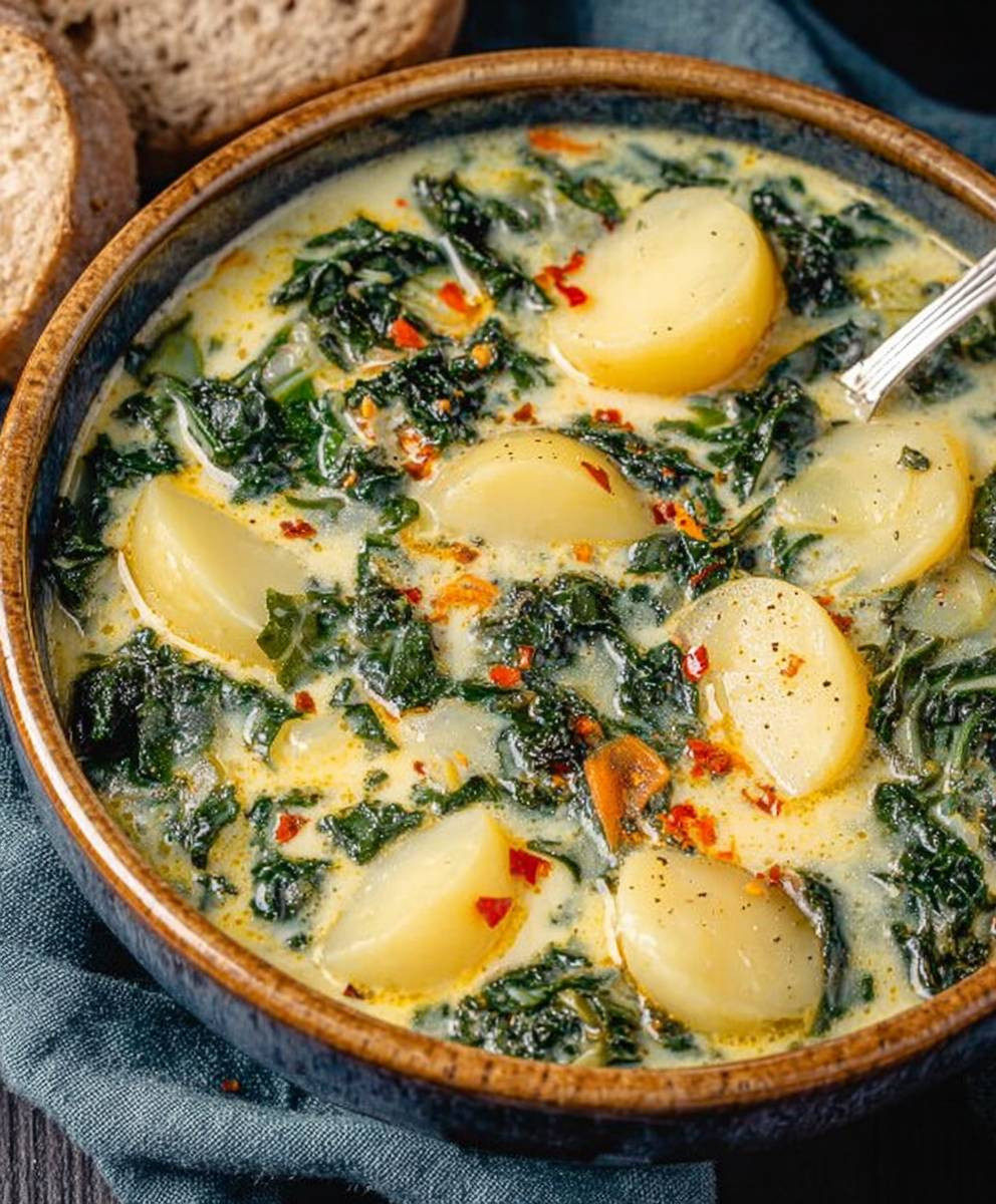Potato kale soup