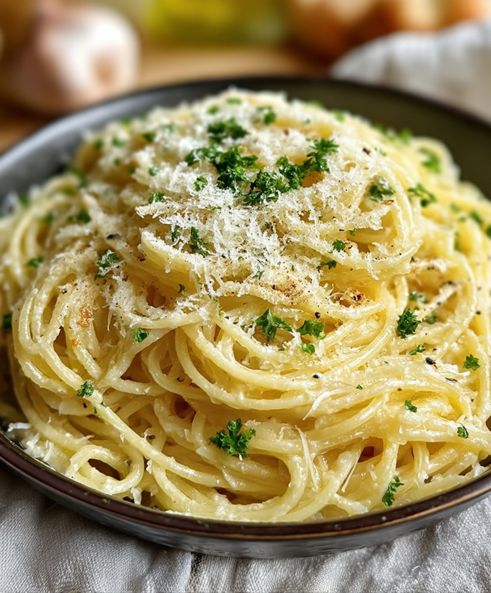 Garlic Parmesan Pasta