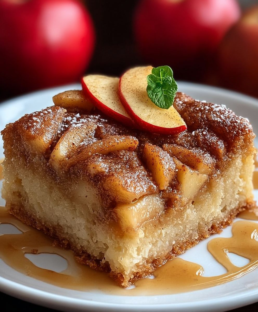 Apple Cinnamon Sheet Cake