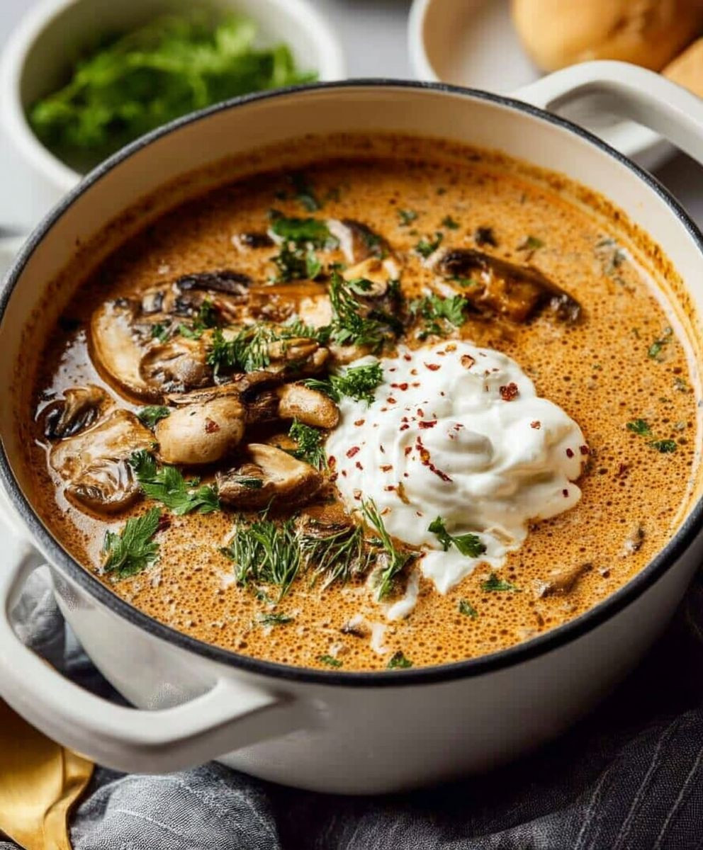 Hungarian Mushroom Soup