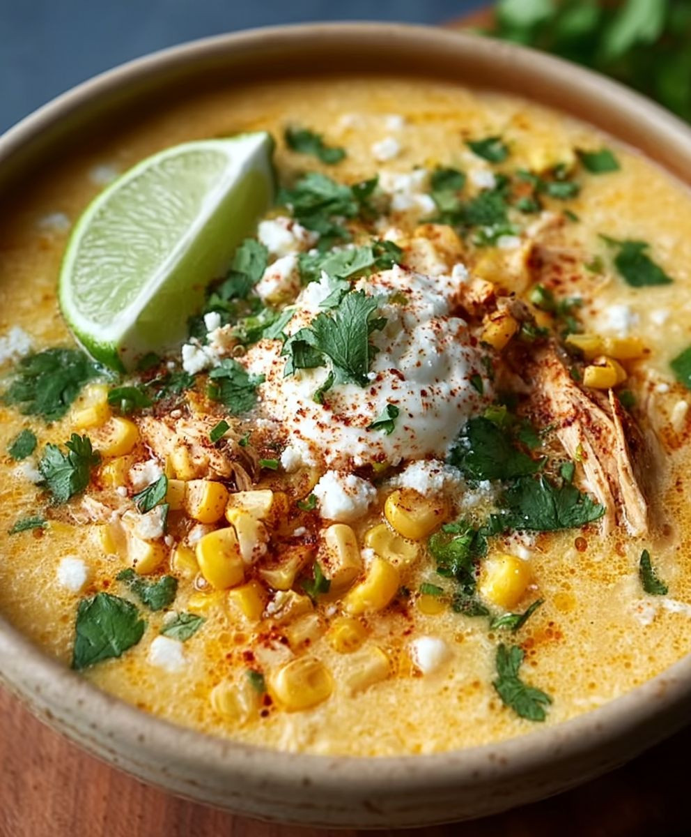 Mexican Street Corn Soup