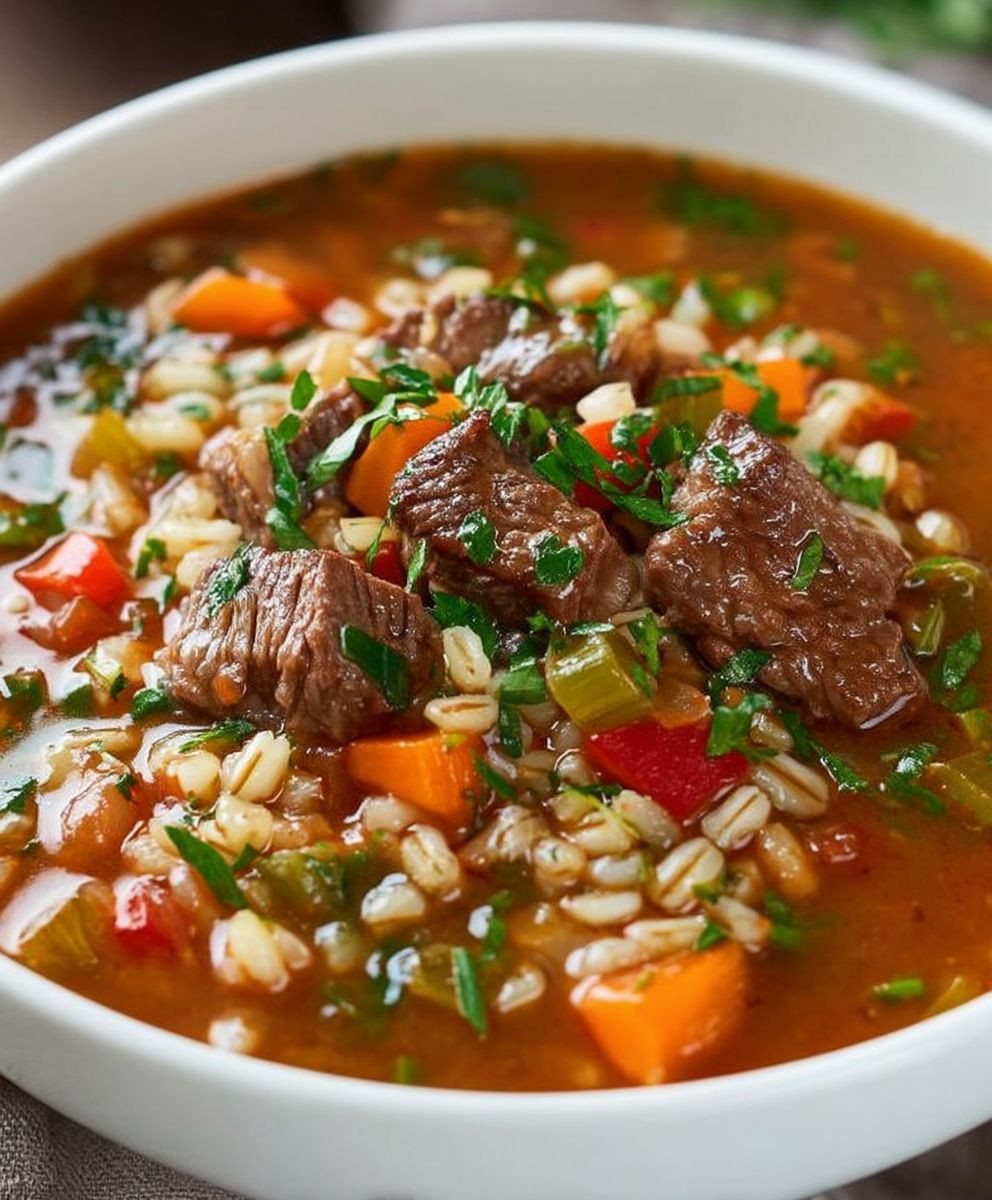 Beef Barley Soup
