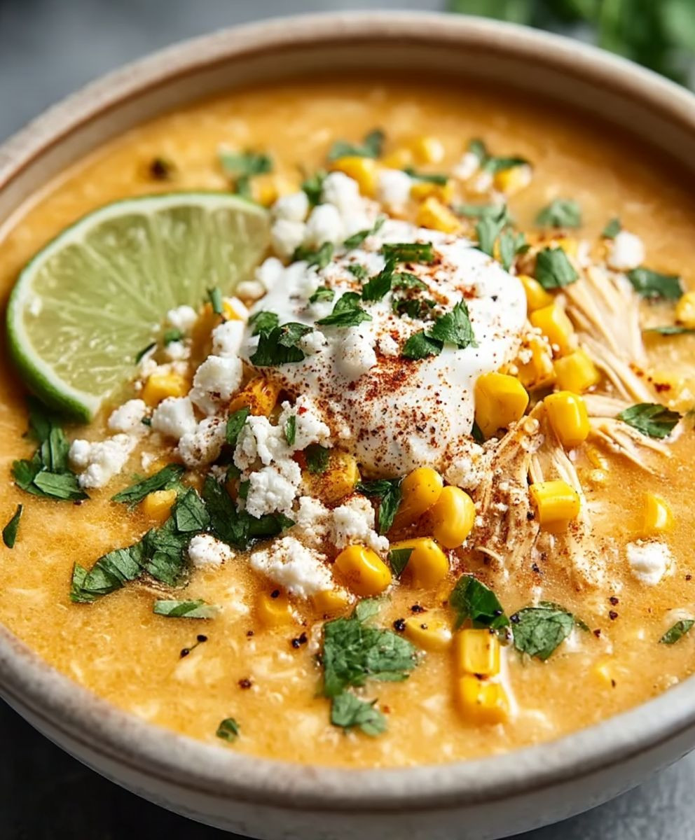 Mexican Street Corn Soup