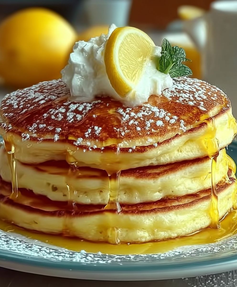 Lemon Ricotta Pancakes