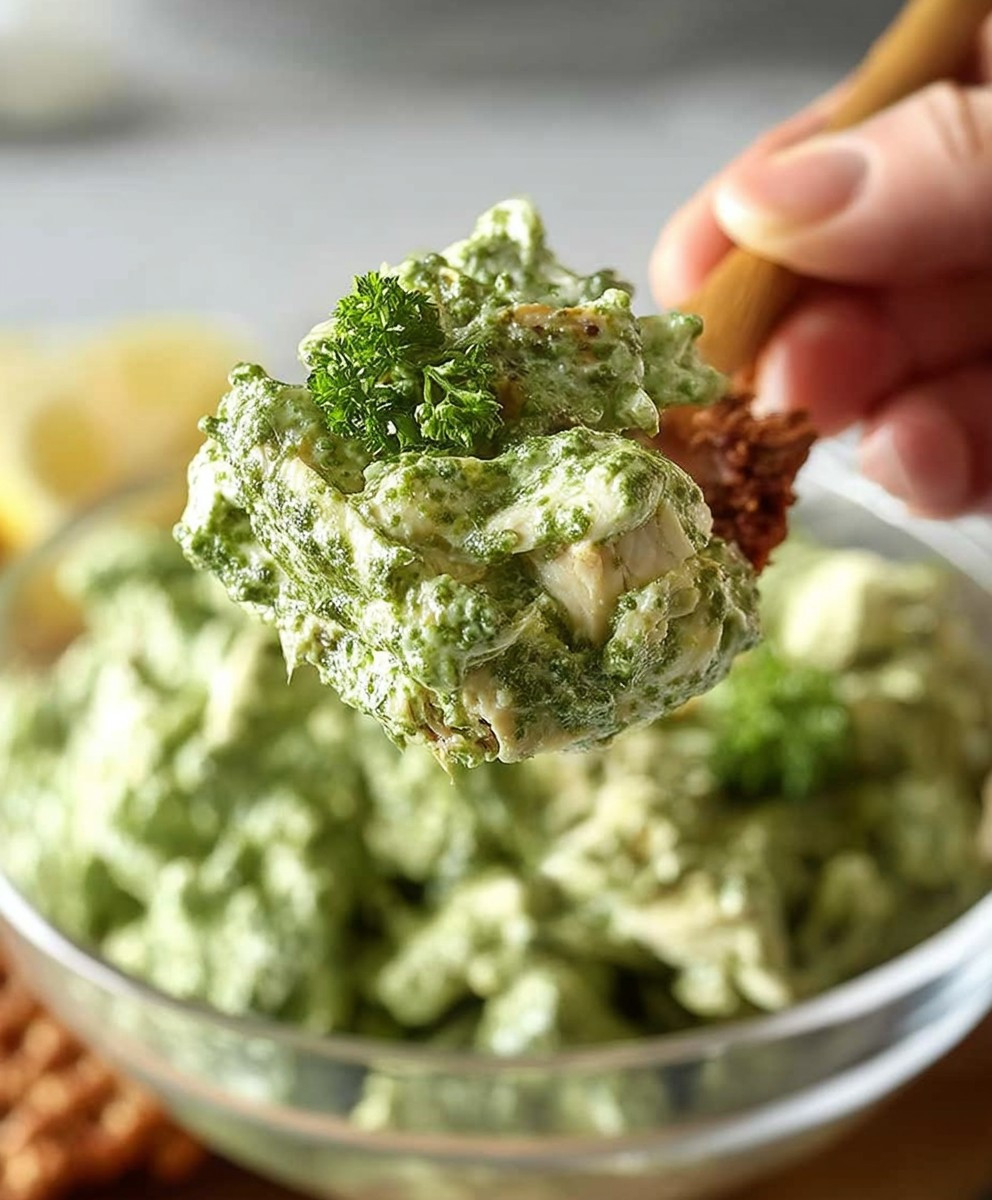 Green Goddess Chicken Salad