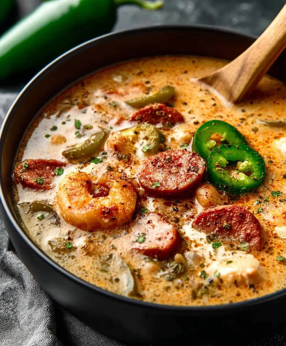 Cajun white chicken chili