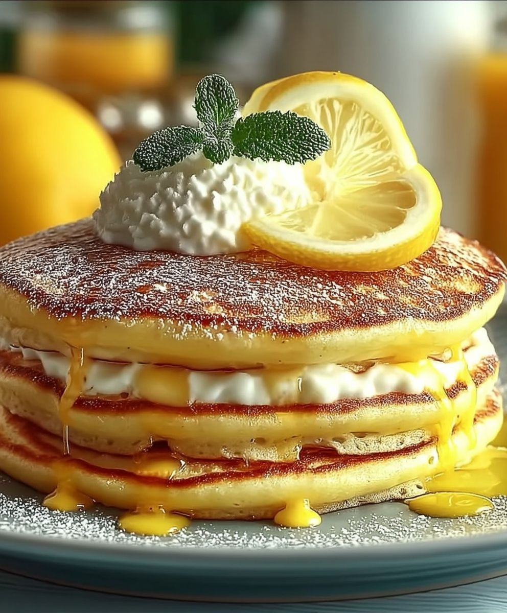 Lemon Ricotta Pancakes
