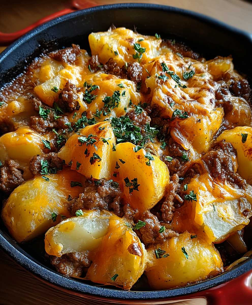 Cheesy Beef and Potatoes