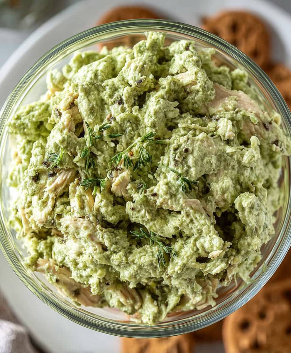 Green Goddess Chicken Salad
