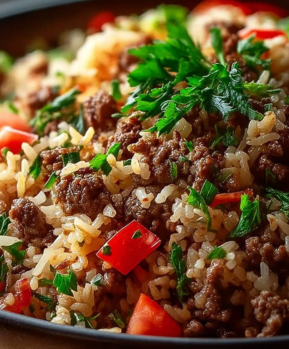 Dirty Rice Ground Beef