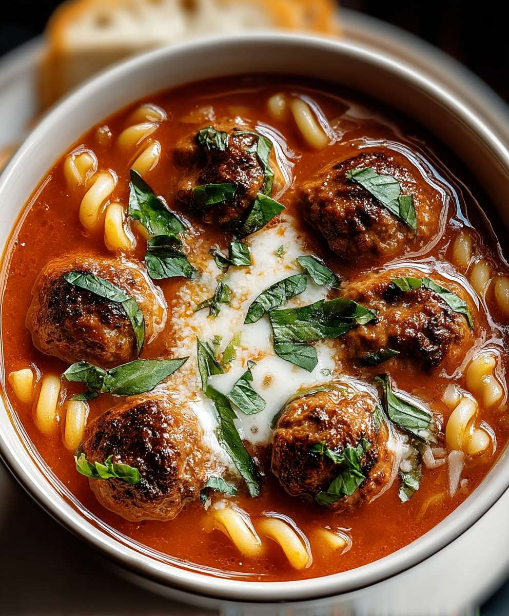 Italian Meatball Soup