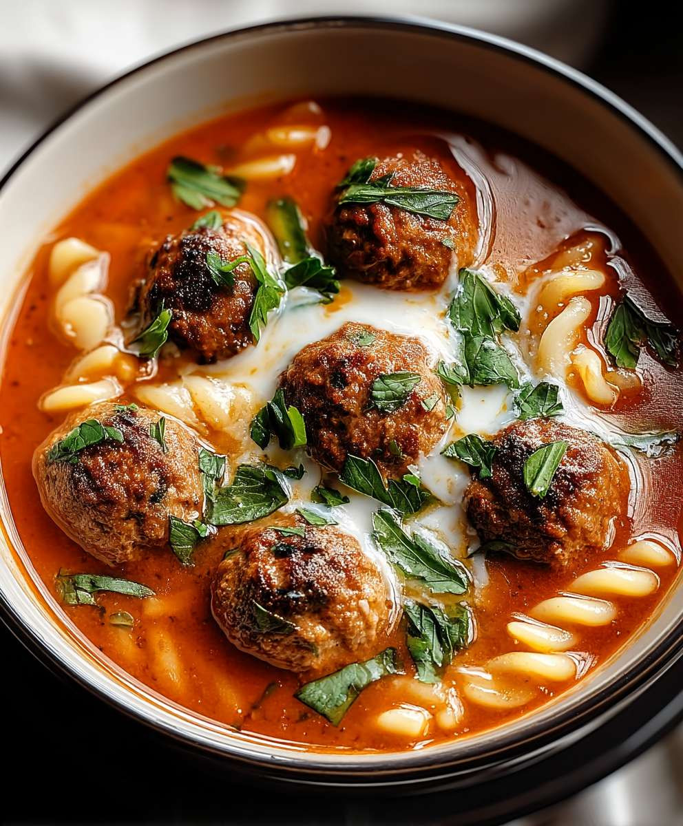 Italian Meatball Soup