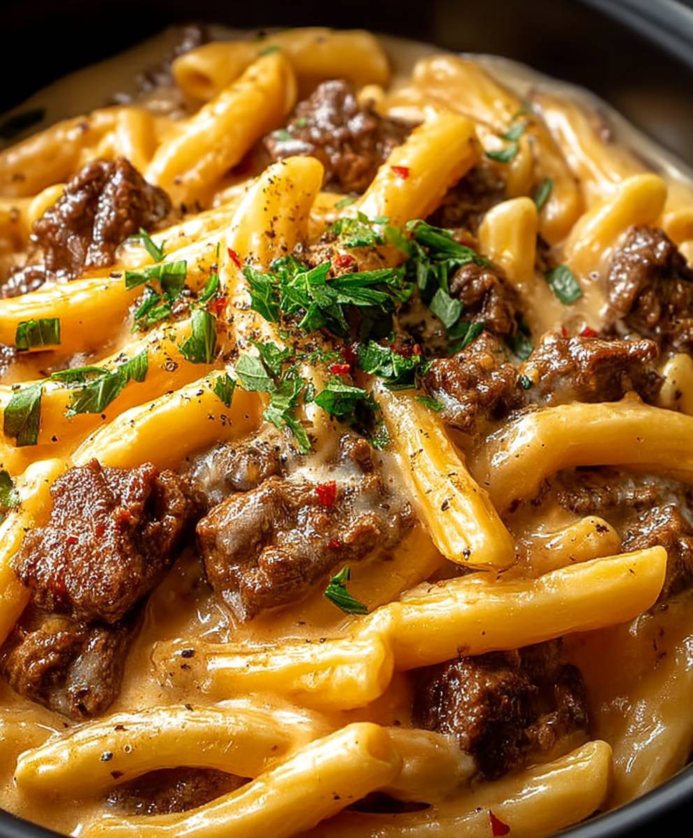 Creamy Beef Noodles