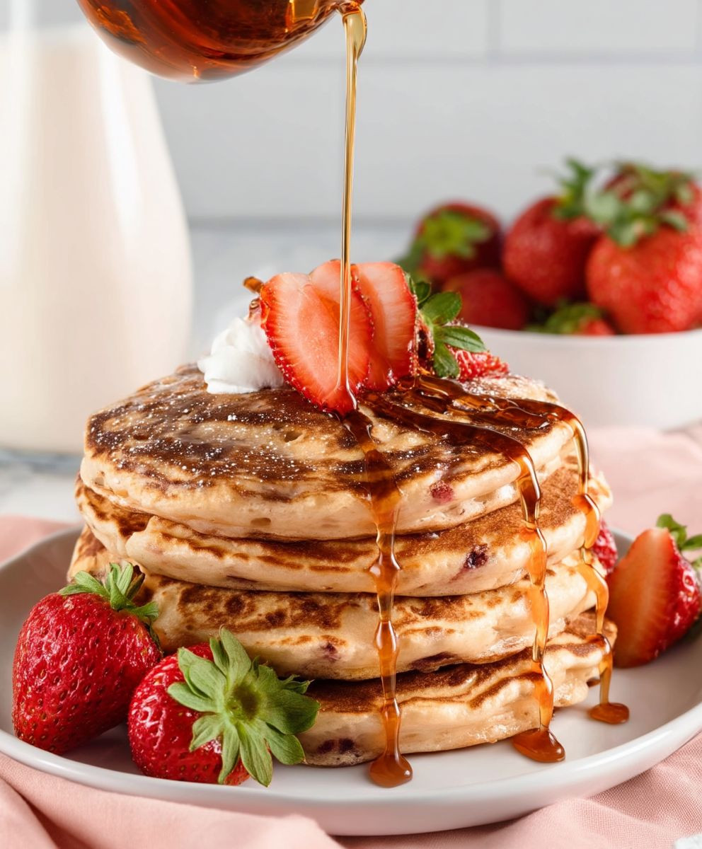 Strawberry Pancakes