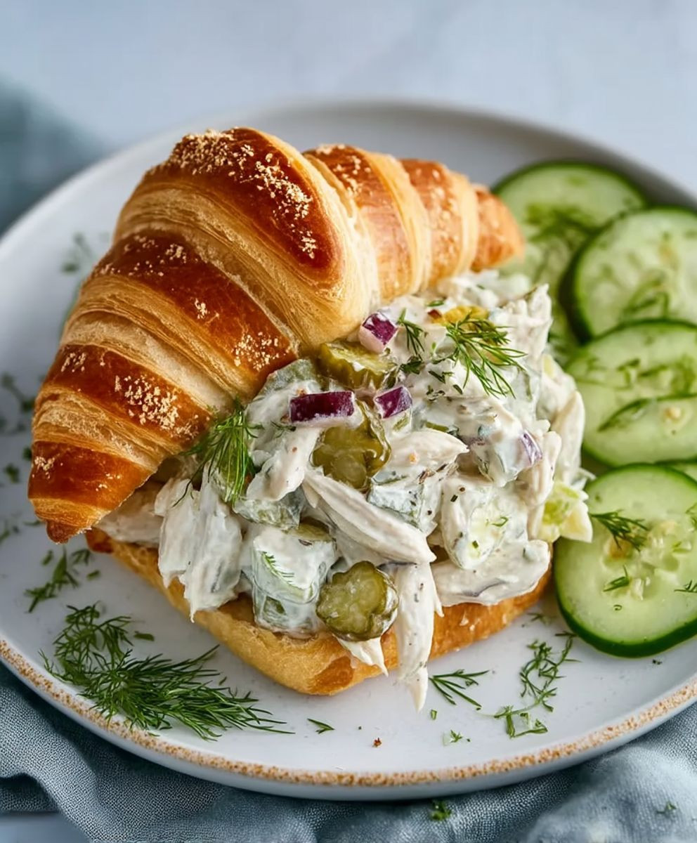 Dill Pickle Chicken Salad