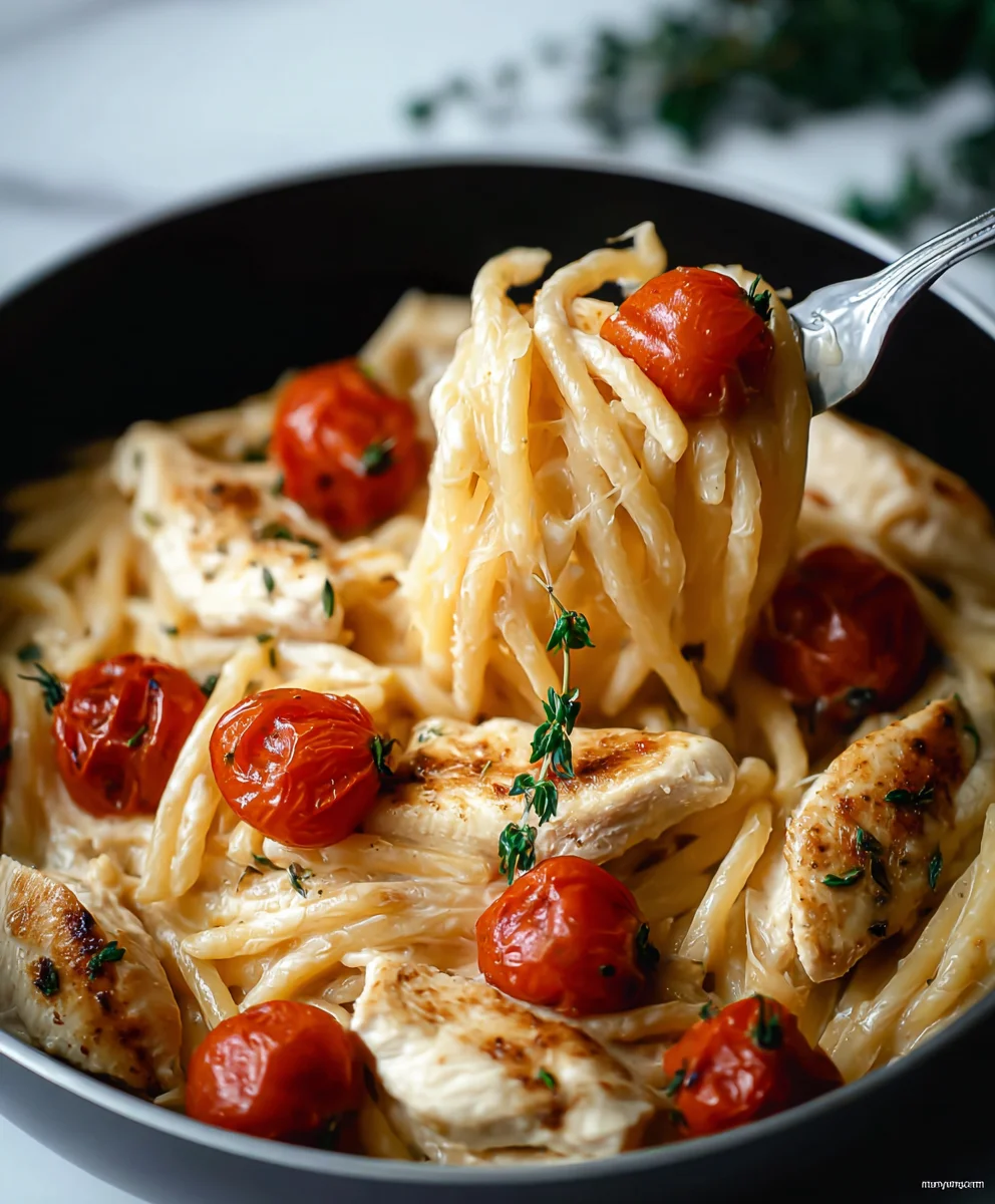 Creamy Garlic Parmesan Tortellini: Easy Dinner