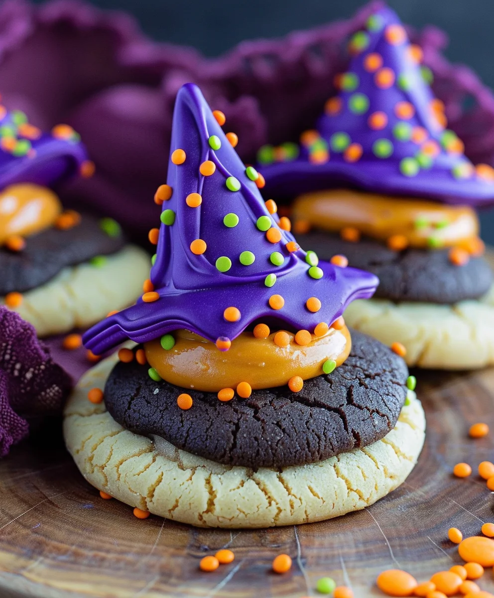 Witch Hat Cookies: Spooky Fun & Easy Halloween Treat!