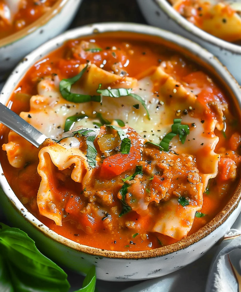 Easy Lasagna Soup Recipe: Quick, Cheesy & Hearty Comfort