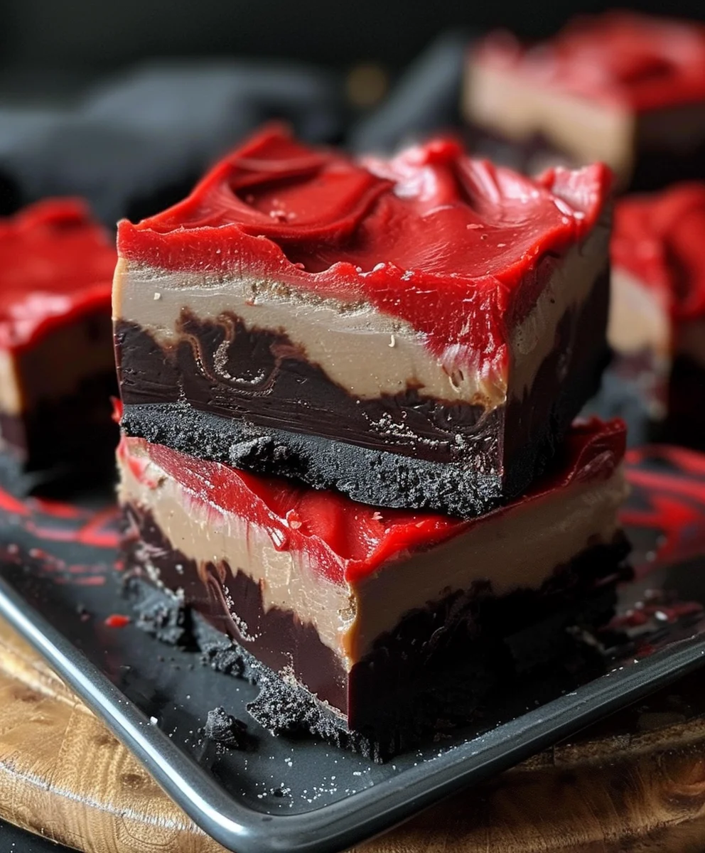 Delicious Vampire Fudge: A Darkly Sweet Halloween Delight!