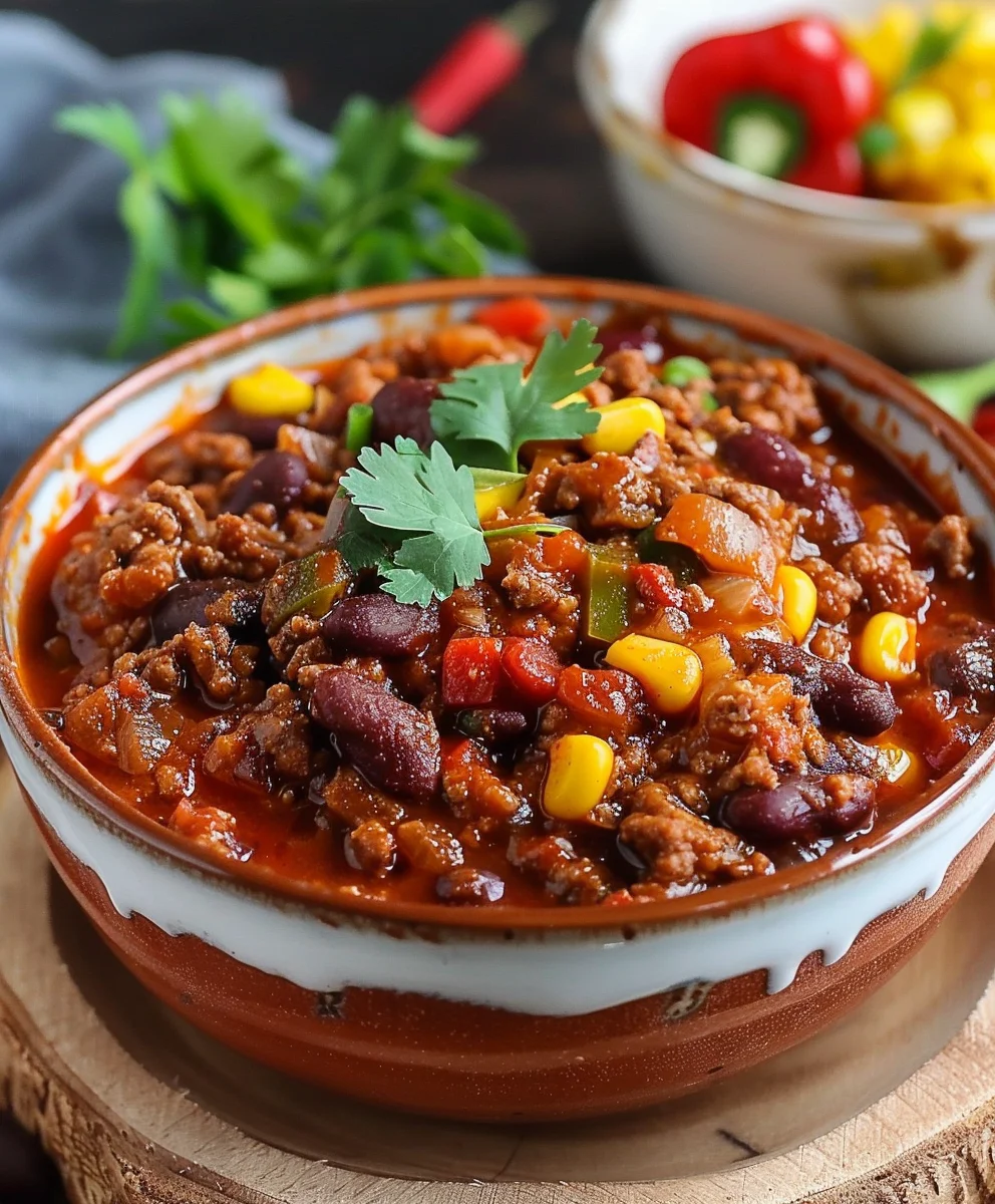 Authentic Origin Beef Chili Con Carne: Hearty & Delicious