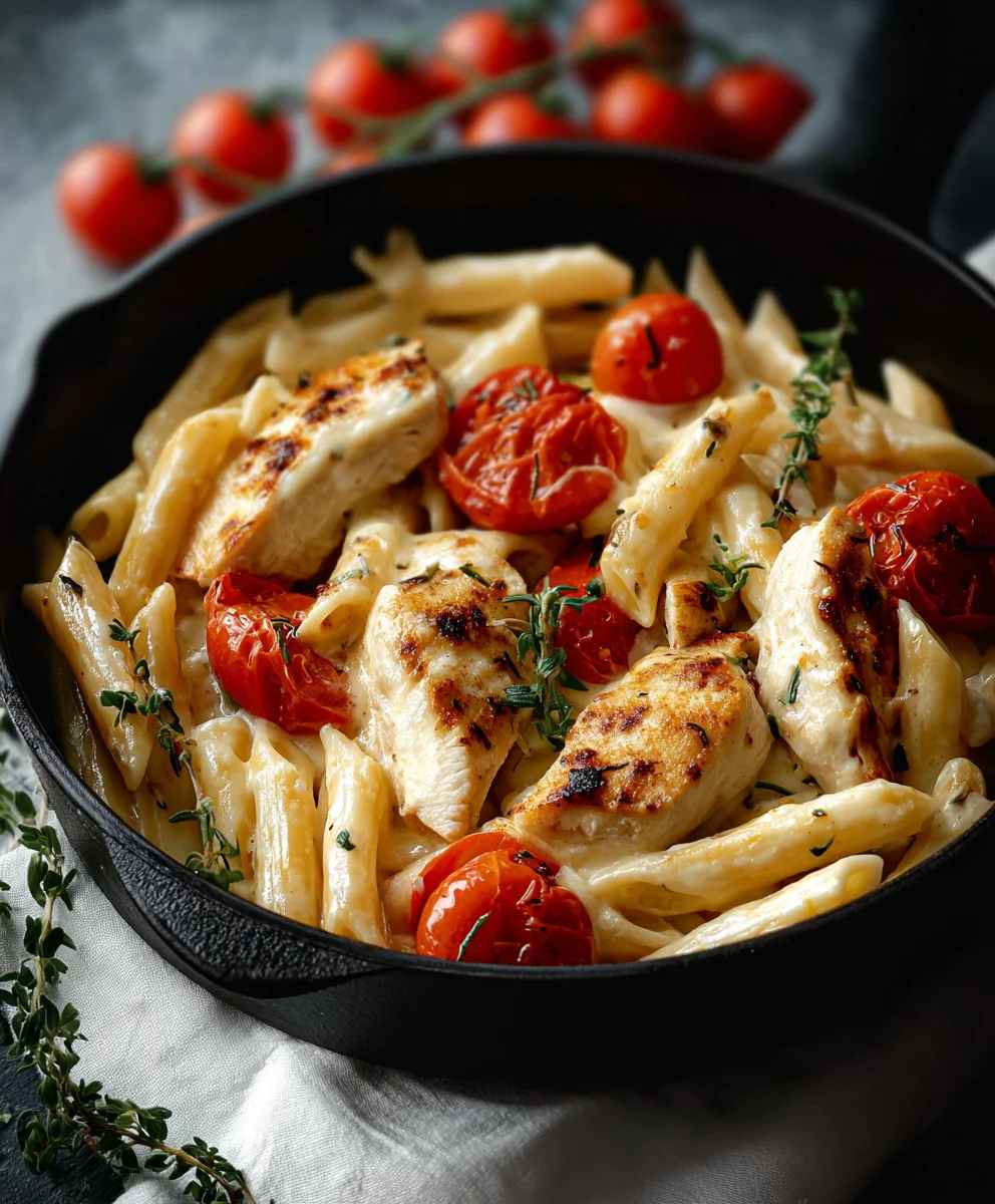 Creamy Garlic Parmesan Tortellini: Easy Dinner