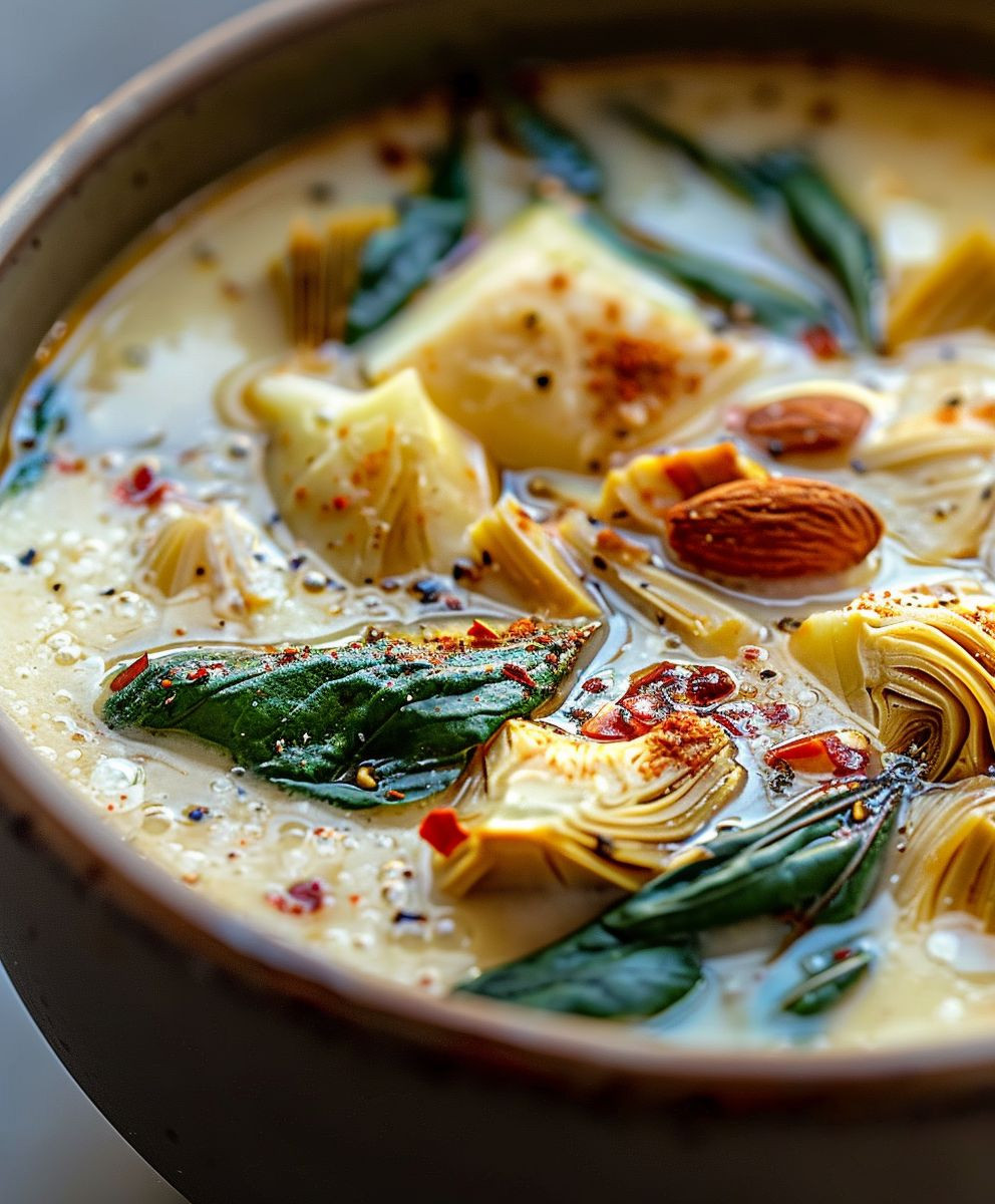 Tuscan Artichoke Soup