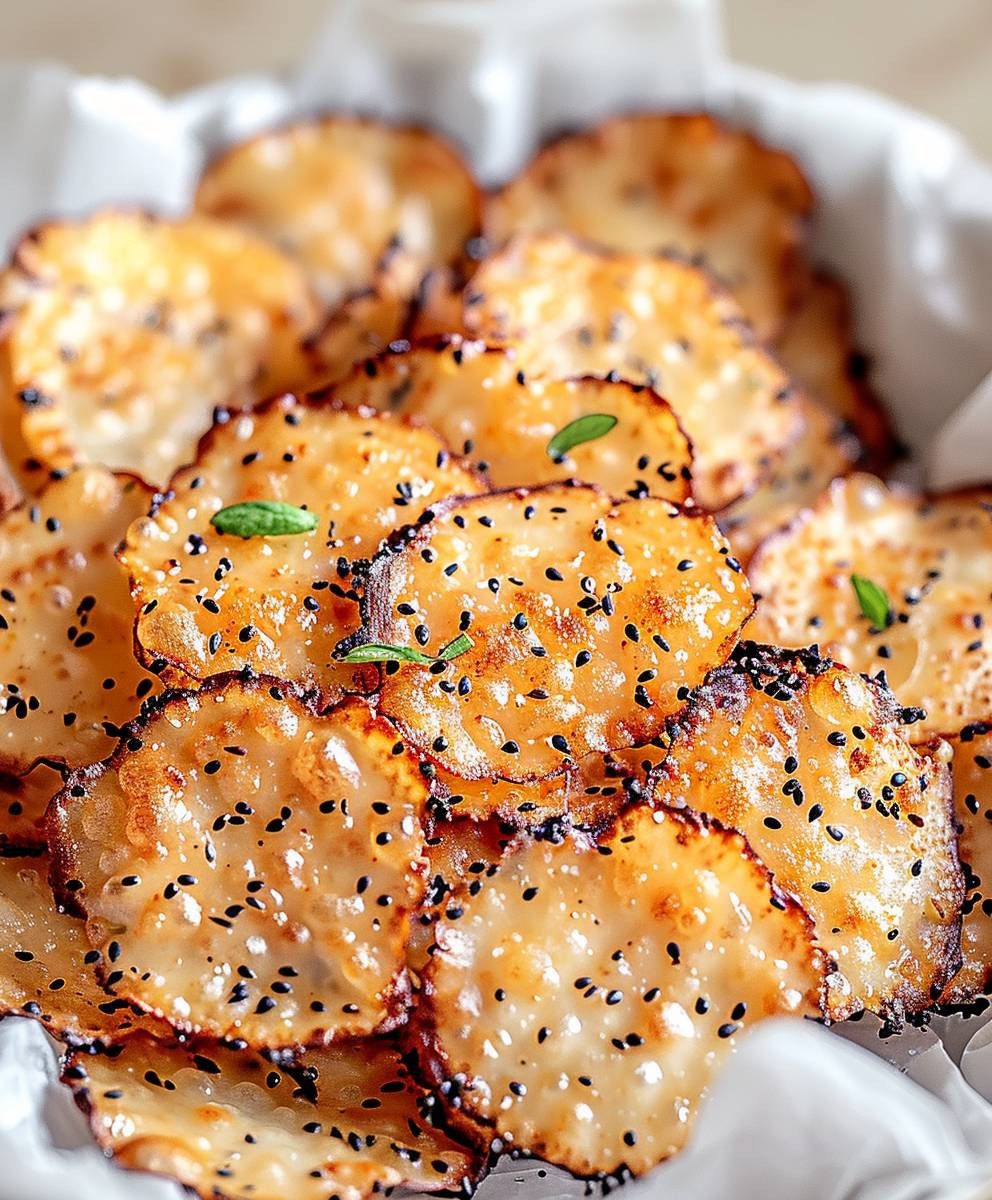Keto Cottage Cheese Chips