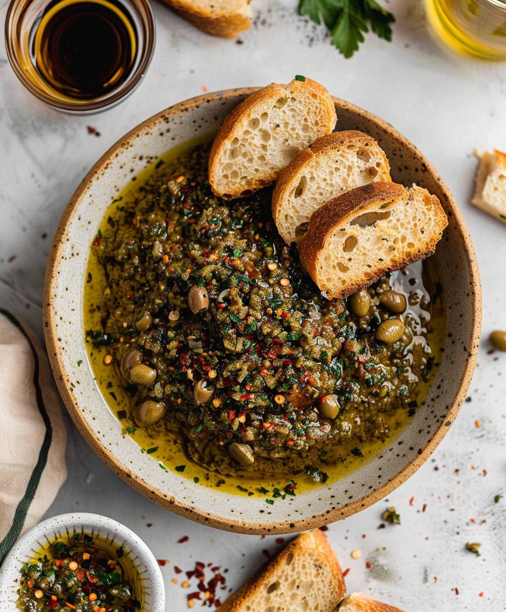 Olive Balsamic Bread Dip