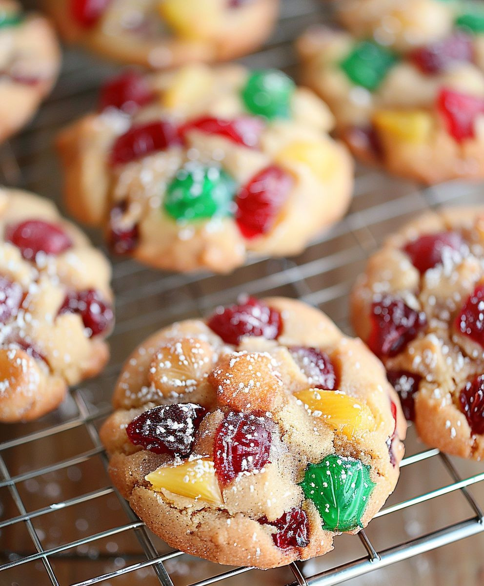 Christmas Fruitcake Cookies