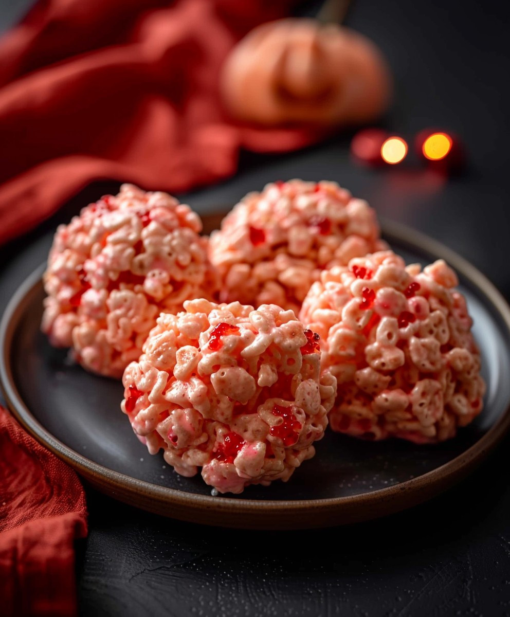 Halloween Rice Krispies Treats