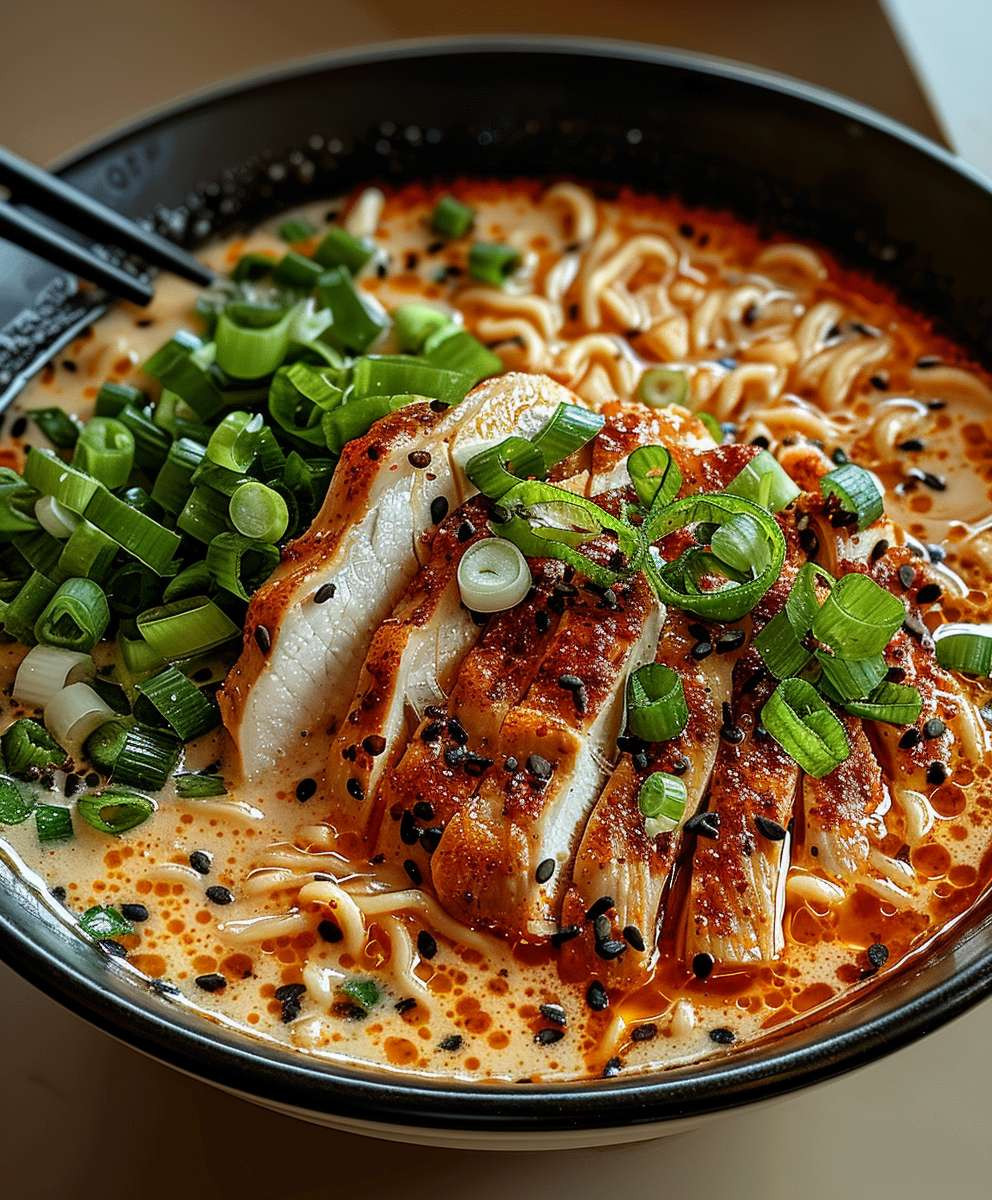 Creamy Chicken Ramen