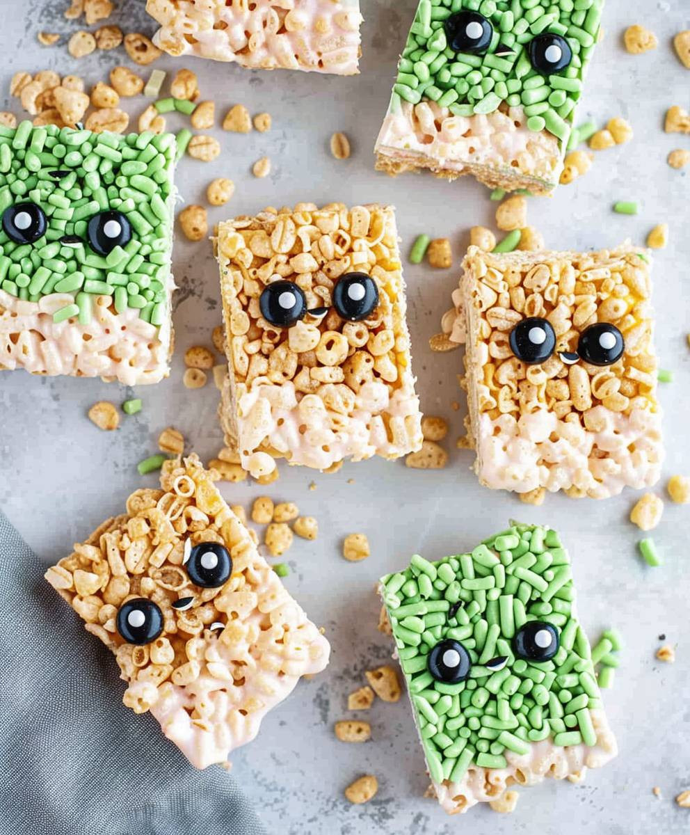 Monster Rice Krispies Treats