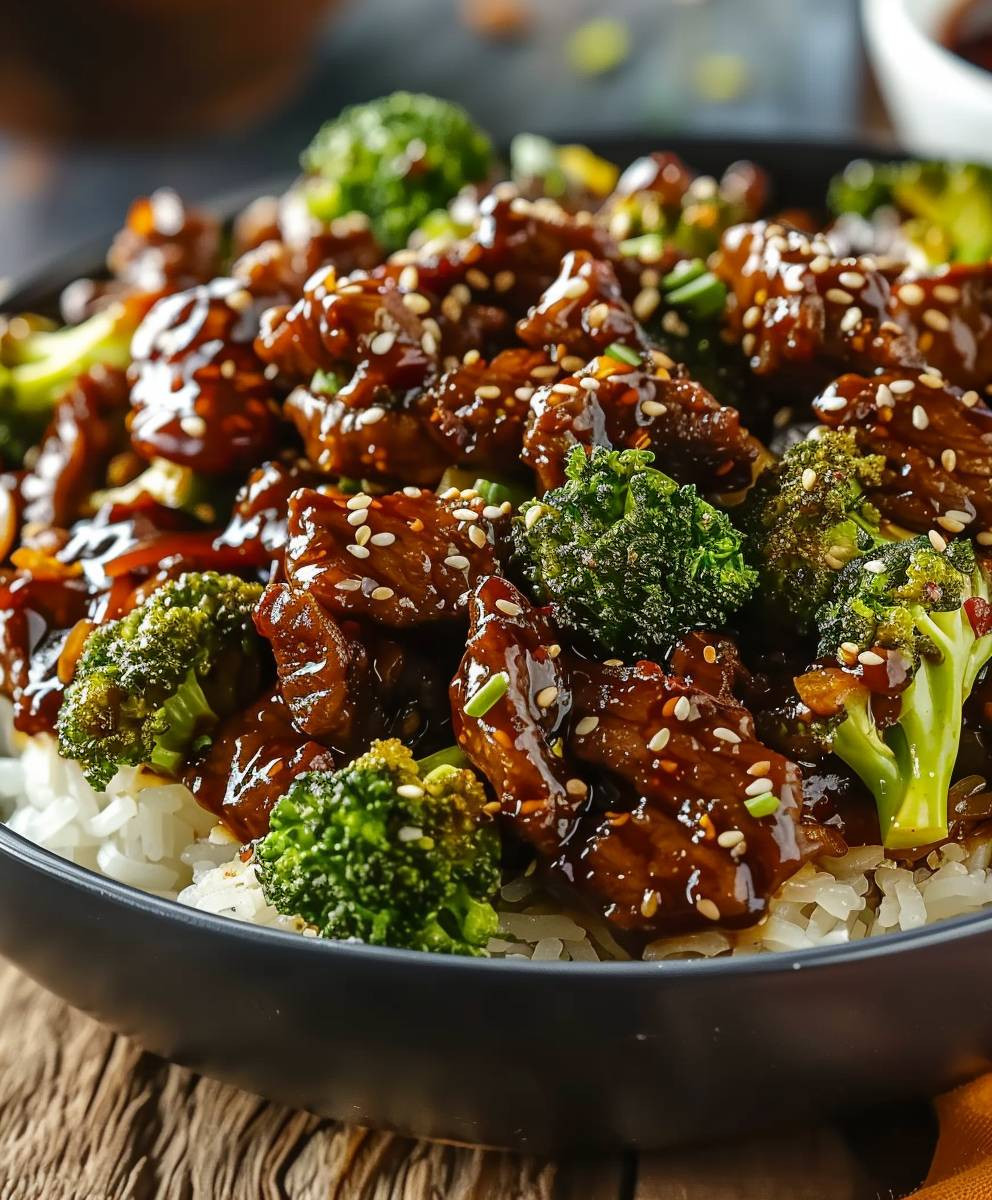 Honey Garlic Beef Stir Fry