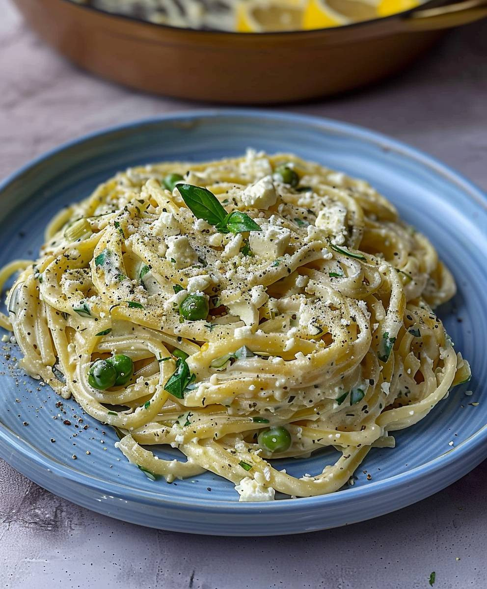 Lemon Feta Pasta