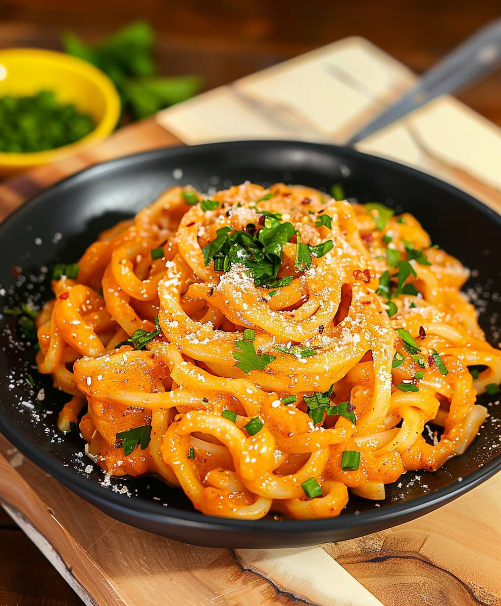 Gochujang Udon Noodles