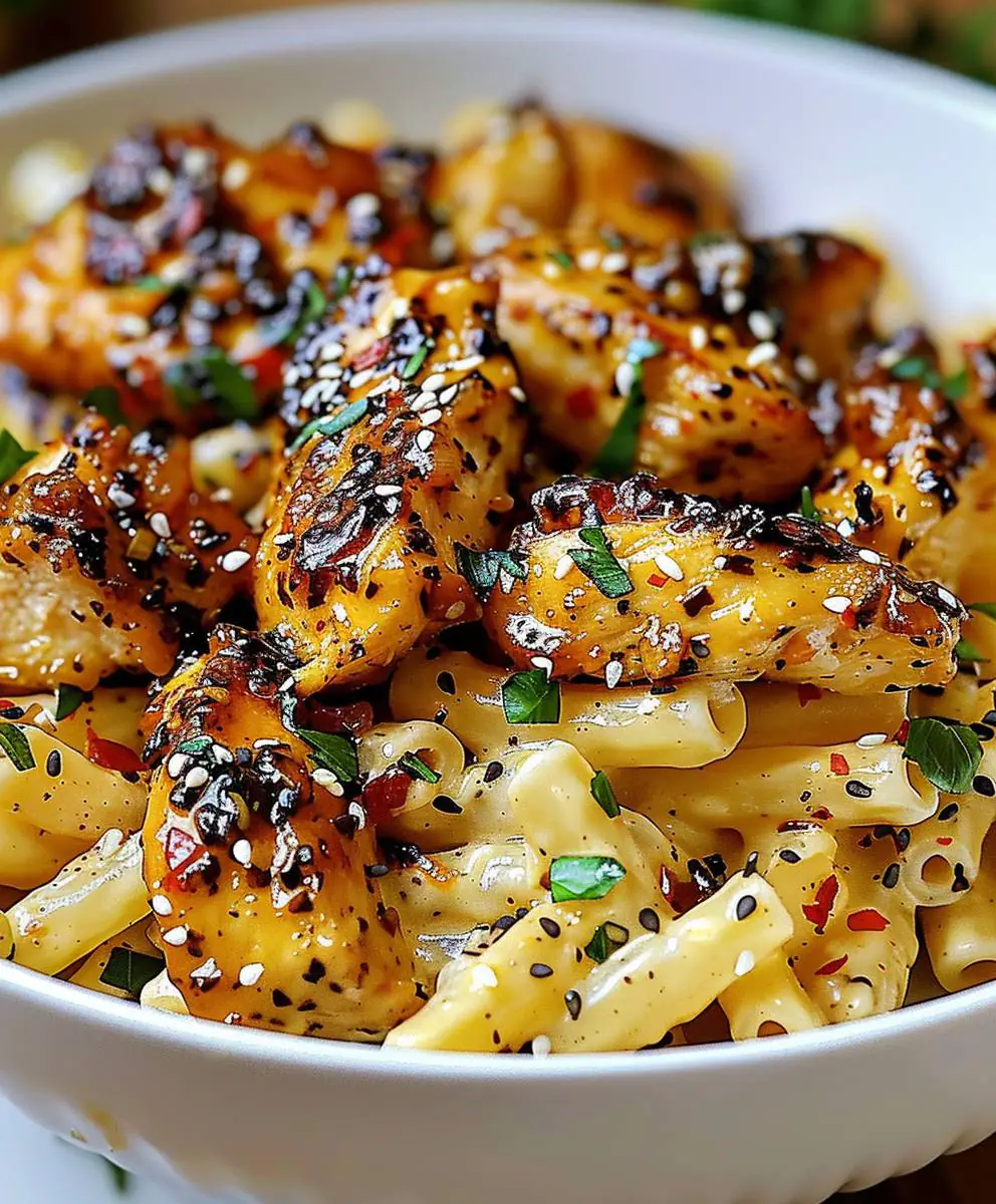 Honey Pepper Chicken Pasta