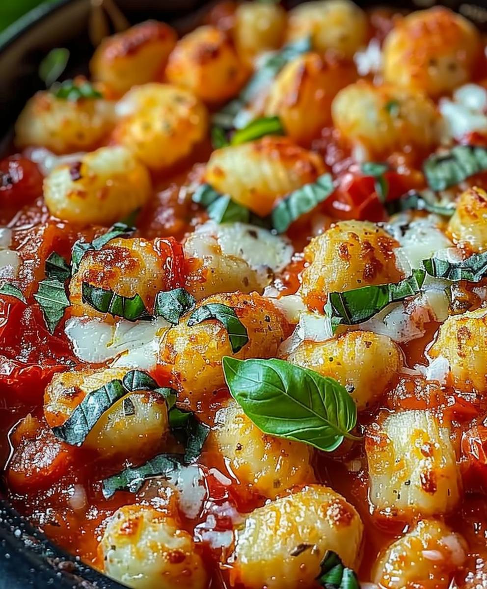 Gnocchi Tomato Bake