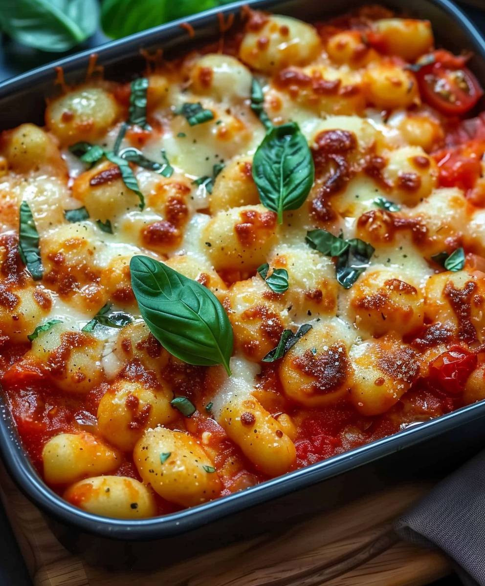 Gnocchi Tomato Bake