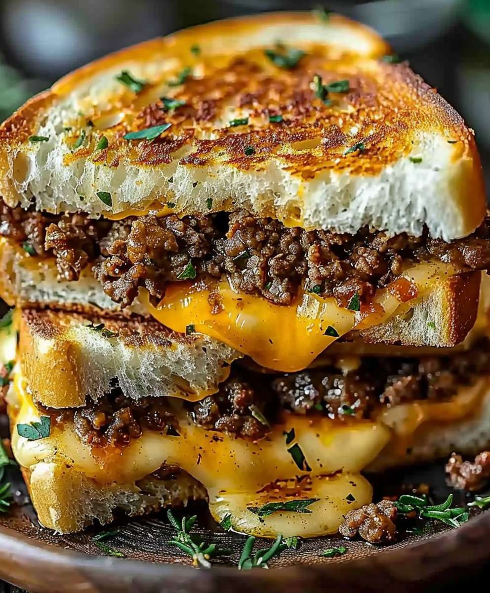 Cheesy Ground Beef Melt