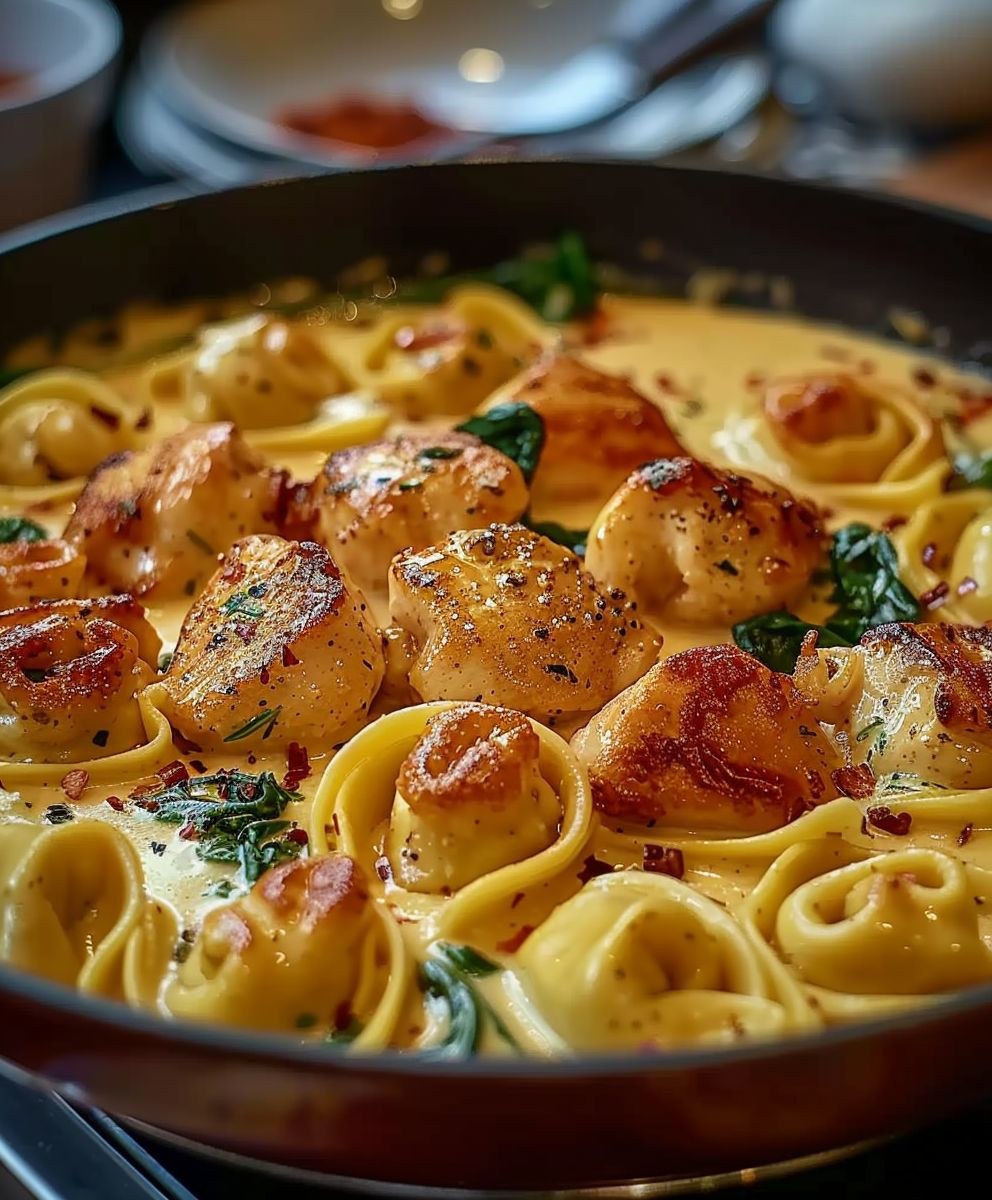 Marry Me Chicken Tortellini