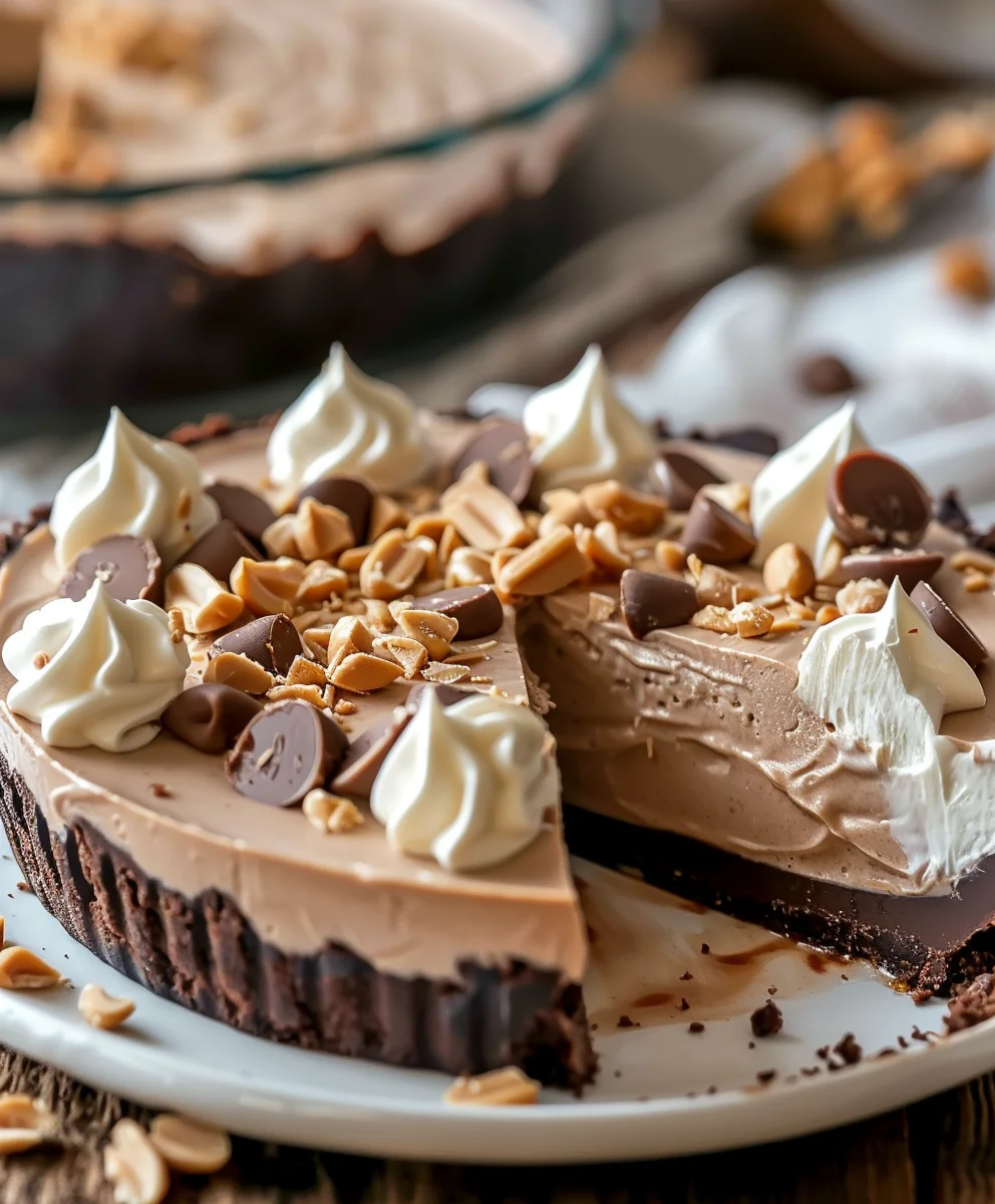 Irresistible No Bake Cream Cheese Peanut Butter Pie