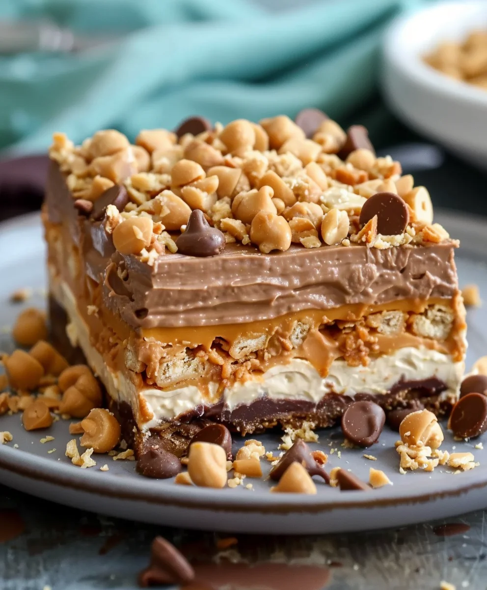 No-Bake Peanut Butter Lasagna Recipe: Easy & Delicious!