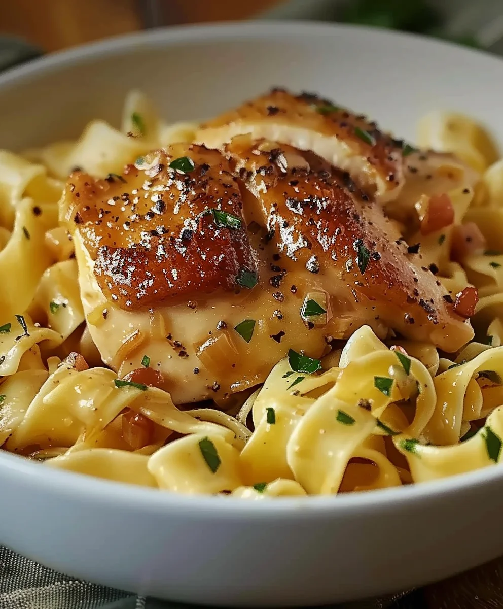 Chicken With Buttered Noodles: Easy, Delicious Dinner Idea!